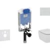 Ideal Standard ProSys - Toiletset- Inbouwreservoir, Closet, WC-zitting Tesi, Oleas M2 Bedieningsplaat, Rimless, Softclose, Chroom ProSys80M SP81 -Grohe Verkoop 00fd5726f38f2f3c1c1b62a3