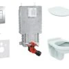 Grohe Uniset - Set Voorwandinstallatie, Closet Alpha Met WC-zitting, Skate Cosmopolitan Bedieningspaneel, Chroom 38643SET-KD -Grohe Verkoop 3efa72b4fa57de30ee1d0fd6