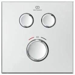 Ideal Standard CeraTherm Navigo - Inbouwthermostaat, Opbouwdeel, 2 Gebruikers, Chroom A7302AA 10 Ideal Standard CeraTherm Navigo - Inbouwthermostaat, Opbouwdeel, 2 Gebruikers, Chroom A7302AA -Grohe Verkoop 40b88376b52dea9432777376