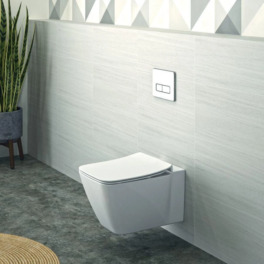 Ideal Standard ProSys - Toiletset- Inbouwreservoir, Closet, WC-zitting Strada II, Oleas M2 Bedieningsplaat, Aquablade, SoftClose, Wit ProSys120M SP25 9 Ideal Standard ProSys - Toiletset- Inbouwreservoir, Closet, WC-zitting Strada II, Oleas M2 Bedieningsplaat, Aquablade, SoftClose, Wit ProSys120M SP25 - Afbeelding 7