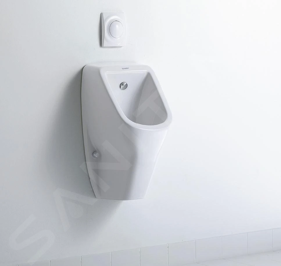 Duravit D-Code - Urinoir, Achterinlaat, Rimless, Met HygieneGlaze, Alpine Wit 0829302000 5 Duravit D-Code - Urinoir, Achterinlaat, Rimless, Met HygieneGlaze, Alpine Wit 0829302000 - Afbeelding 3