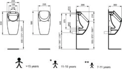 Ideal Standard Urinoirs - Urinoir, Wateraansluiting Achteraan, Met Ideal Plus, Wit E5676MA 6 Ideal Standard Urinoirs - Urinoir, Wateraansluiting Achteraan, Met Ideal Plus, Wit E5676MA -Grohe Verkoop 6029a90c31ac48828c4a086b