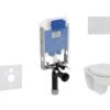 Ideal Standard ProSys - Toiletset- Inbouwreservoir, Closet, WC-zitting Eurovit, Oleas M1 Bedieningsplaat, Rimless, Softclose, Mat Chroom ProSys80M SP125 -Grohe Verkoop 701829caf27c2dc8264c94a0