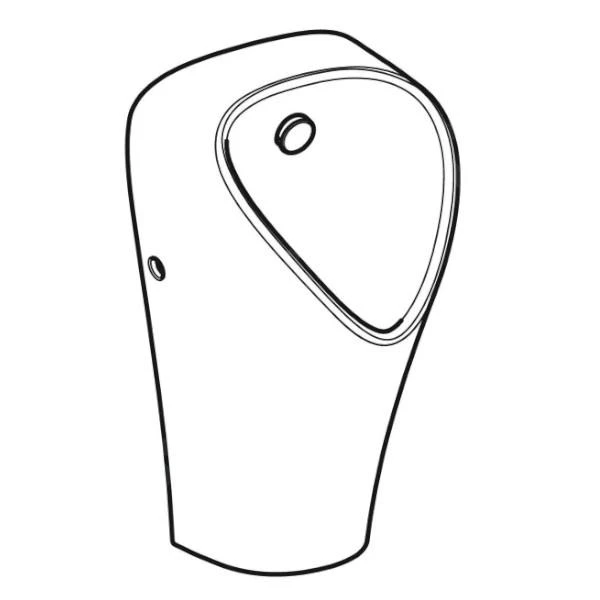 Geberit Urinoirs - Urinoir Narva, Achterinlaat, Wit 501.655.00.1 5 Geberit Urinoirs - Urinoir Narva, Achterinlaat, Wit 501.655.00.1 - Afbeelding 3