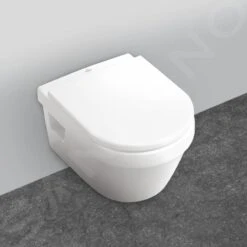 Geberit Duofix - Inbouwreservoir Voor Hangend Toilet Met SIGMA01 Bedieningsknop, Glanzend Chroom + Villeroy Boch - Hangend Toilet En Wc-bril, DirectFlush, SoftClose, CeramicPlus 111.355.00.5 NB2 -Grohe Verkoop 77cf27a9447a8627929416f1
