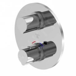 Steinberg 100 - Inbouw Thermostatische Kraan Voor 2 Functies, Chroom 100 4133 3