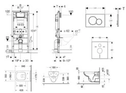 Geberit Duofix - Toiletset Met Sigma01 Bedieningsplaat, Alpine Wit + Duravit D-Code Hangend Toilet En Wc Bril, Rimless, SoftClose 111.300.00.5 NH1 11 Geberit Duofix - Toiletset Met Sigma01 Bedieningsplaat, Alpine Wit + Duravit D-Code Hangend Toilet En Wc Bril, Rimless, SoftClose 111.300.00.5 NH1 -Grohe Verkoop 92b43598b9c7ab790bd62679