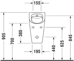 Duravit ME By Starck - Urinoir, Afvoer Horizontaal, Rimless, Met HygieneGlaze, Wit 2809302000 -Grohe Verkoop 9d9ece1dc30a5529be6499f7