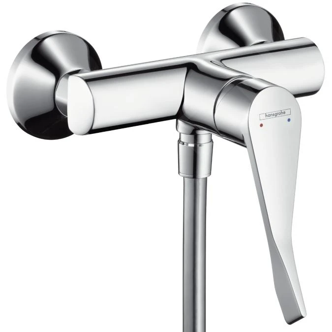 Hansgrohe Focus E2 - Eengreeps Douchemengkraan Met Verlengde Greep, Chroom 31916000 3 Hansgrohe Focus E2 - Eengreeps Douchemengkraan Met Verlengde Greep, Chroom 31916000