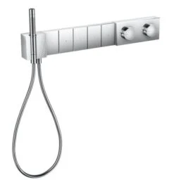 Axor Edge - Afbouwdeel Voor Select Douchethermostaat Select 680/100 Voor 5 Functies, Chroom/diamond Cut 46731000