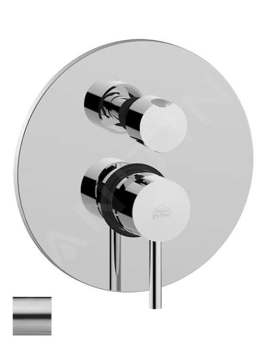 Paffoni Stick - Inbouwkraan Voor 2 Uitgangen Incl. Inbouwdeel, Rvs SK018ST 3 Paffoni Stick - Inbouwkraan Voor 2 Uitgangen Incl. Inbouwdeel, Rvs SK018ST