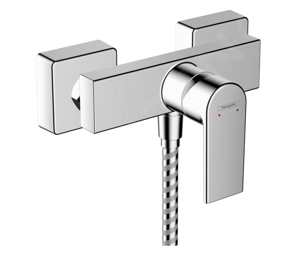 Hansgrohe Vernis Shape - Douchekraan, Met 2 Flow Rates, Chroom 71656000 3 Hansgrohe Vernis Shape - Douchekraan, Met 2 Flow Rates, Chroom 71656000