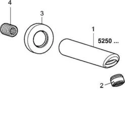 Hansa Toebehoren - Baduitloop, Chroom 52502100 -Grohe Verkoop db46acd4f013ecdf4e1b079b