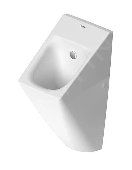 Duravit Viu - Urinoir, Verdekte Toevoer, Rimless, Met WonderGliss, Wit 28163000071 3 Duravit Viu - Urinoir, Verdekte Toevoer, Rimless, Met WonderGliss, Wit 28163000071