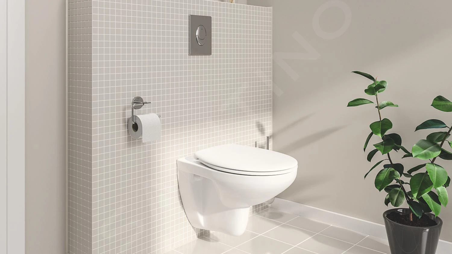 Grohe Solido - Toiletset Met Inbouwtoilet, Hangtoilet En Wc Bril Bau Ceramic, Softclose, Bedieningspaneel Skate Air, Chroom/wit 39888000 15 Grohe Solido - Toiletset Met Inbouwtoilet, Hangtoilet En Wc Bril Bau Ceramic, Softclose, Bedieningspaneel Skate Air, Chroom/wit 39888000 - Afbeelding 13