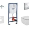 Grohe Rapid SL - Complete Toiletset Aquablade Wandcloset+ Ideal Standard WC Zitting, Skate Cosmo Bedieningsplaat, SoftClose, Chroom 38528SET-KU -Grohe Verkoop f5540de357930d7010dba146