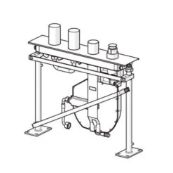 Hansa Compact - Inbouwdeel Voor 4-gats Badrandcombinatie 53020300 -Grohe Verkoop f7170557dee3e7fadc8c766a
