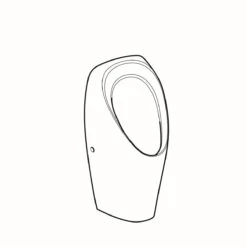 Geberit Urinoirs - Urinoir Tamina, Waterloos, Wit 116.141.00.1 -Grohe Verkoop fa3847a217a119760f1932f4